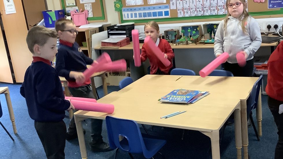 Cardio Desk Drumming Stannington Infant School