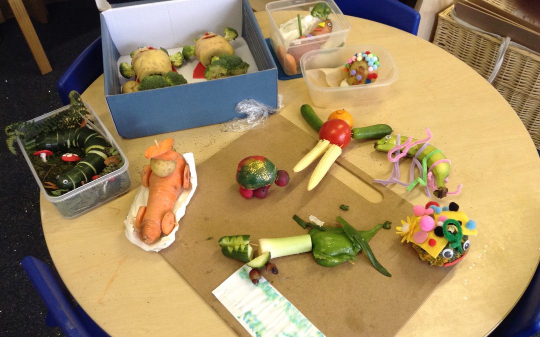 Decorate a vegetable competition