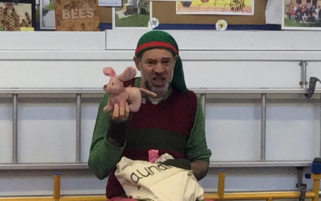 A visit from Alfie the elf