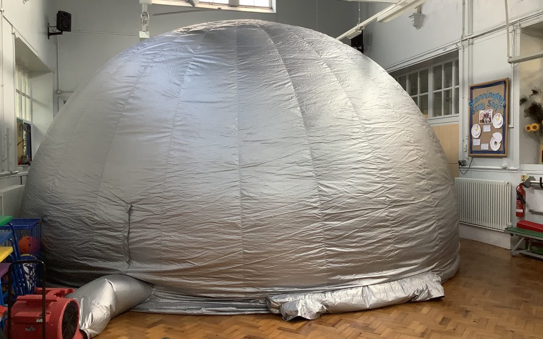 Our own planetarium in Year 1 – The Wonderdome